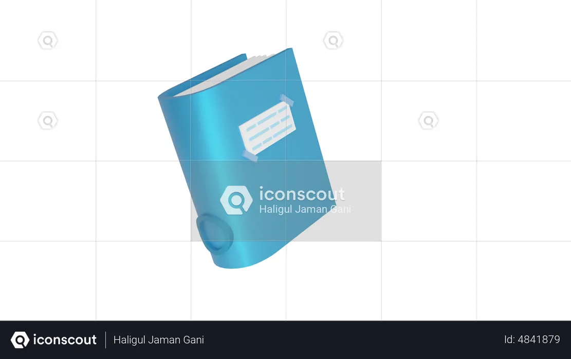 Book  3D Icon