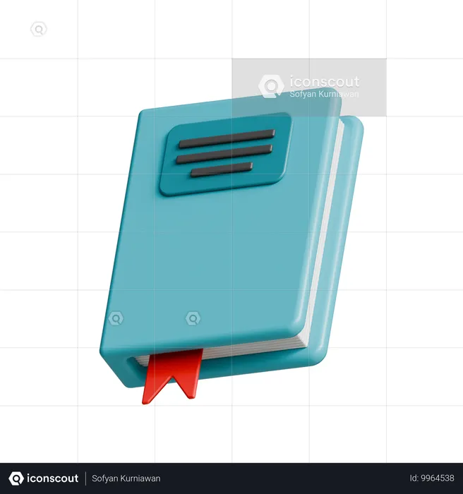 Book  3D Icon