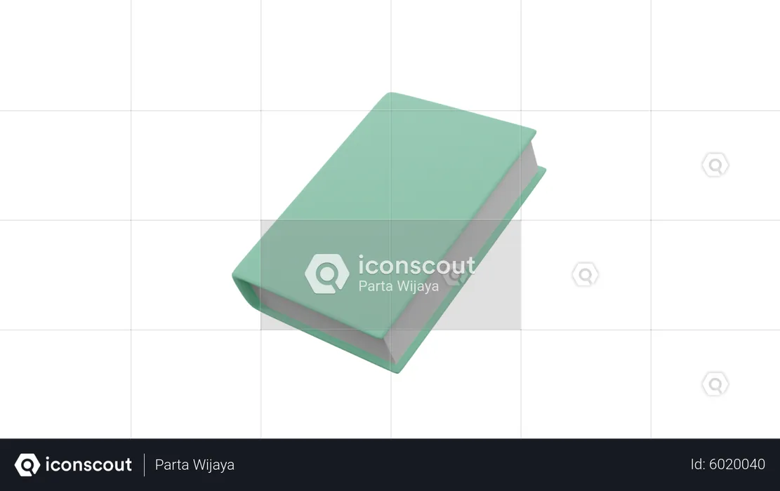 Book  3D Icon