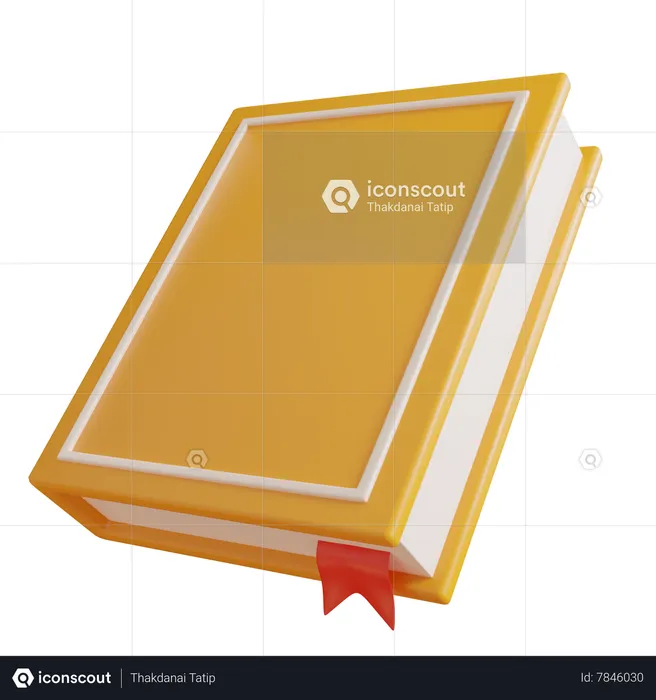 Book  3D Icon