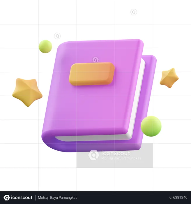 Book  3D Icon