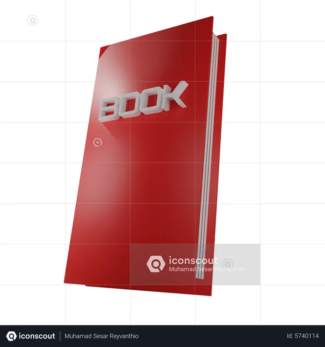 Book  3D Icon