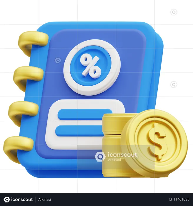 Book  3D Icon