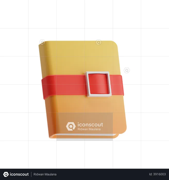 Book  3D Icon