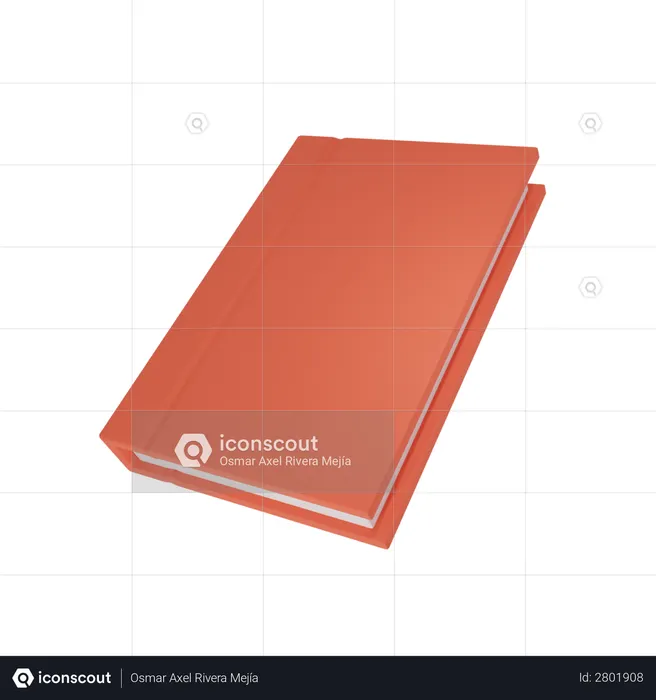 Book  3D Illustration