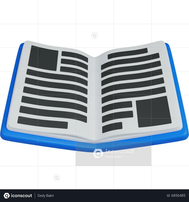 Book  3D Icon