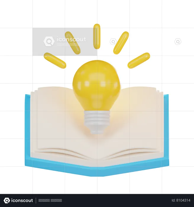 Book Of Knowledge  3D Icon