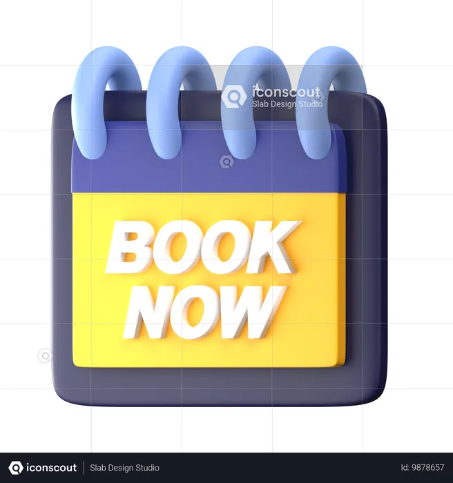 Booking  3D Icon