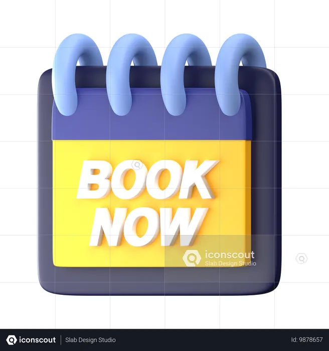 Booking  3D Icon