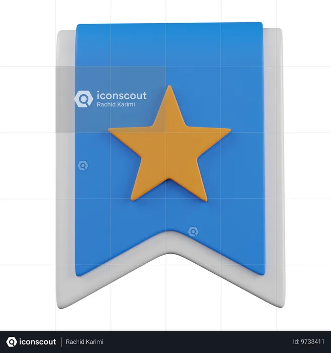 Bookmark  3D Icon