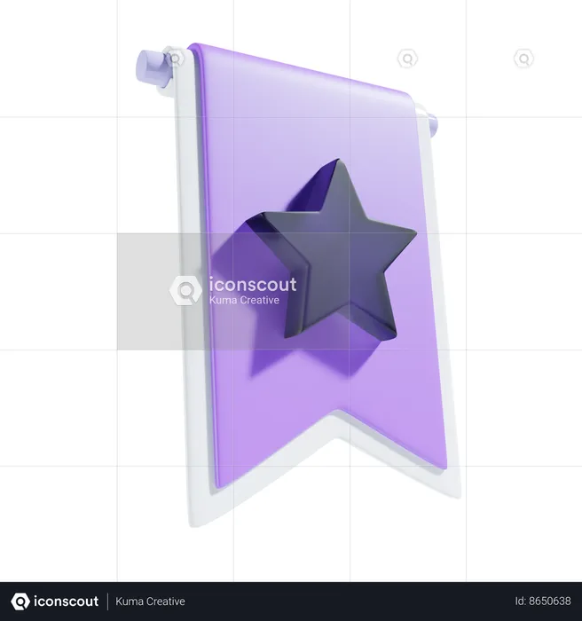 Bookmark  3D Icon