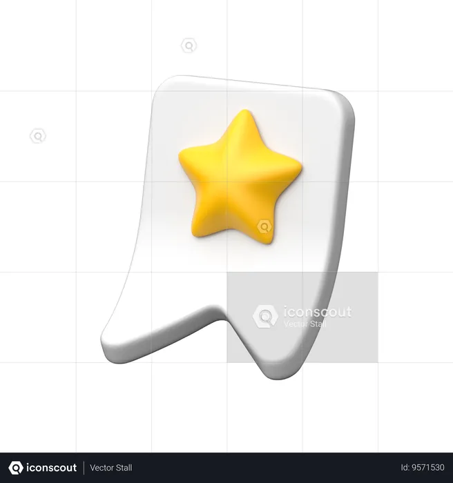 Bookmark  3D Icon