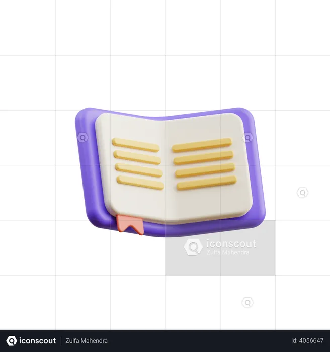 Bookmark  3D Icon