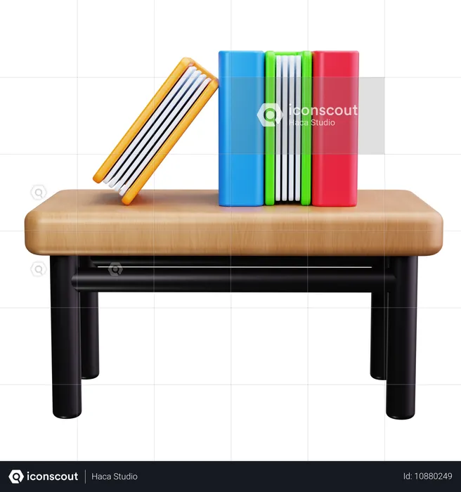 Bookshelf  3D Icon