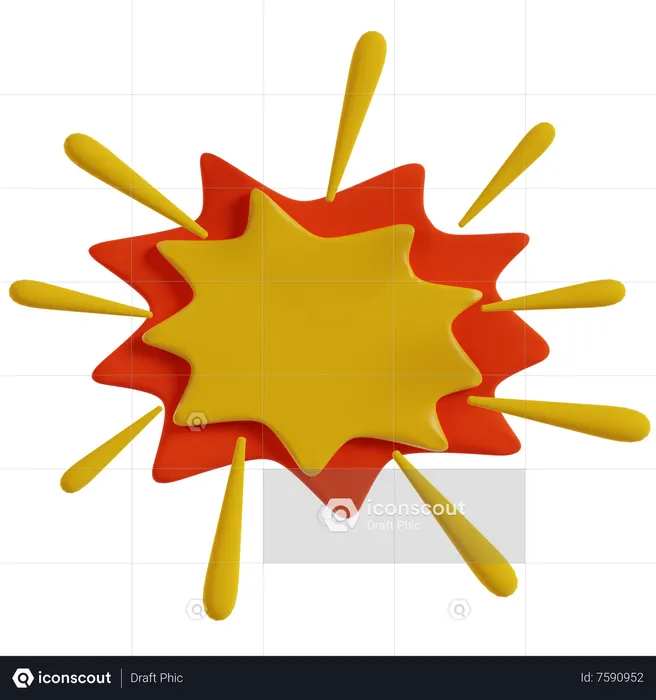 Adesivo LANÇA  3D Icon