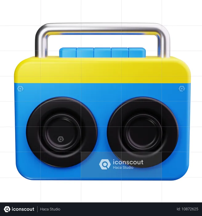 Boombox  3D Icon