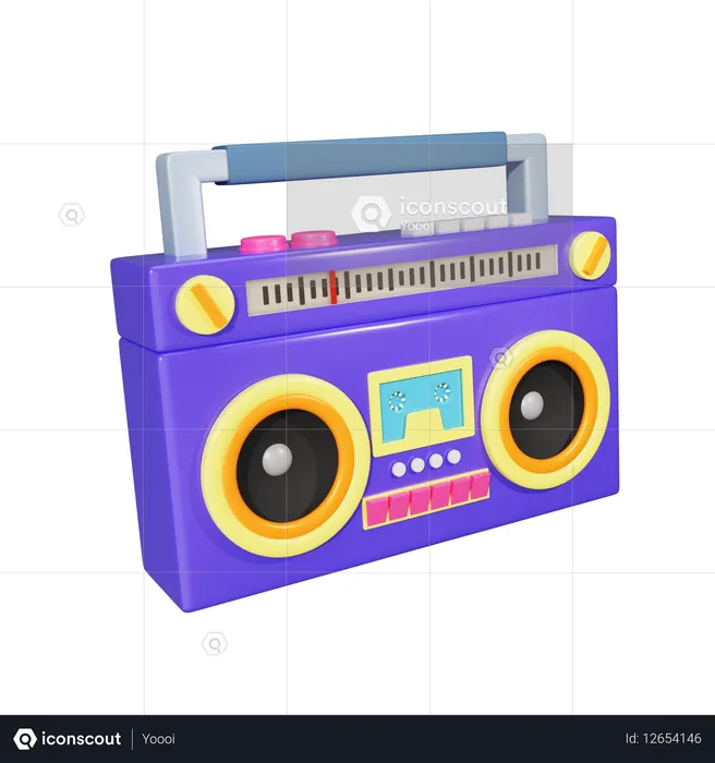 Boombox  3D Icon