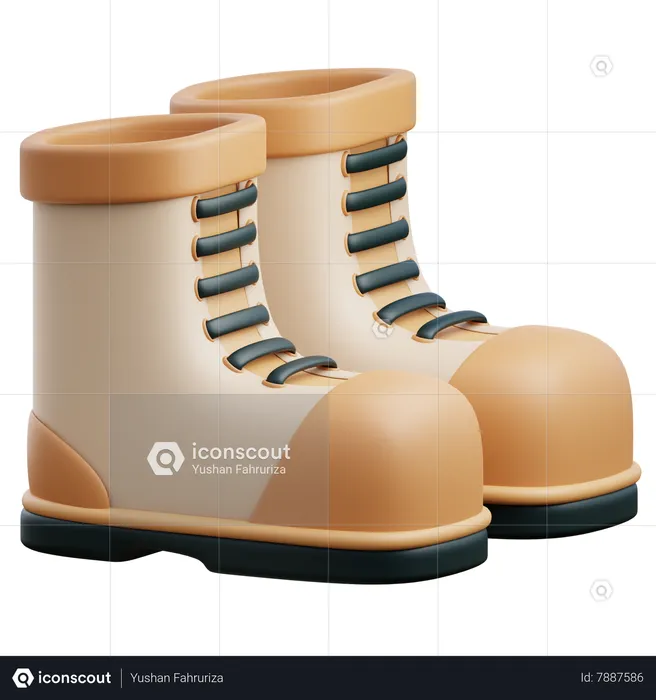 Boots  3D Icon