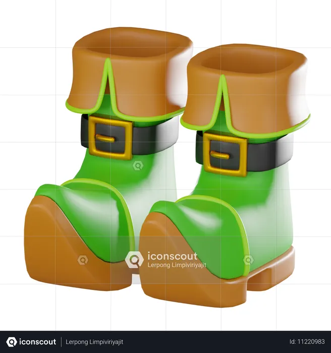 Boots  3D Icon