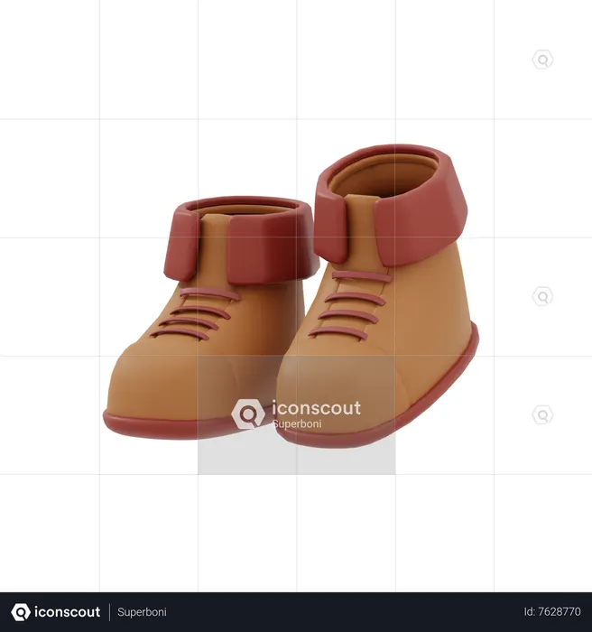 Boots  3D Icon