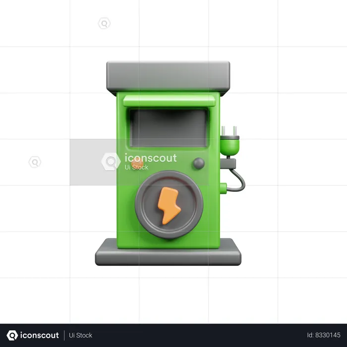 Station de charge  3D Icon