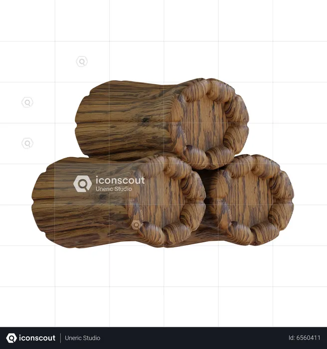 Bosque  3D Icon