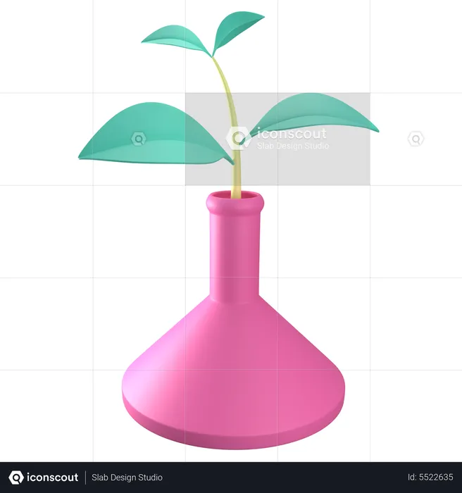 Botany Experiment  3D Icon