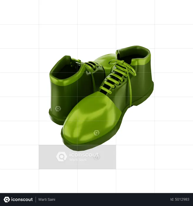 Botas  3D Icon