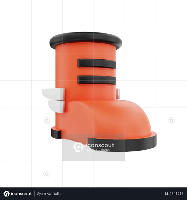 Botas  3D Icon