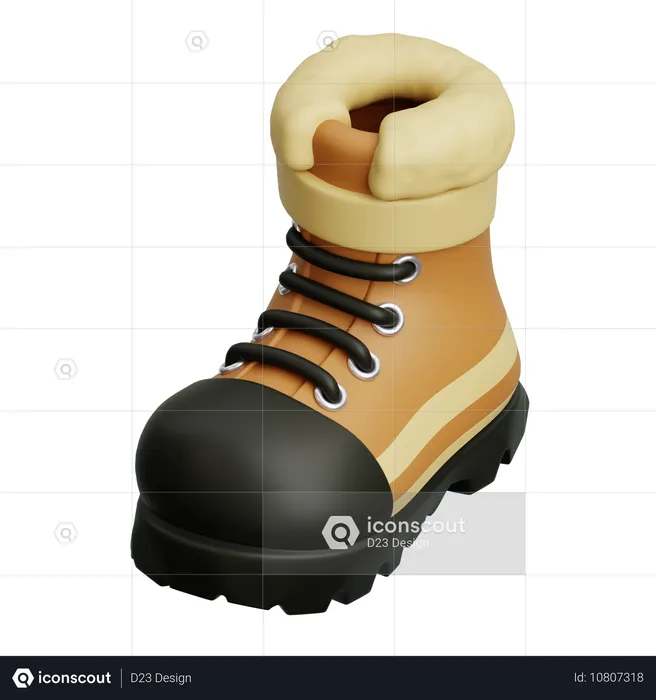 Botas de neve  3D Icon