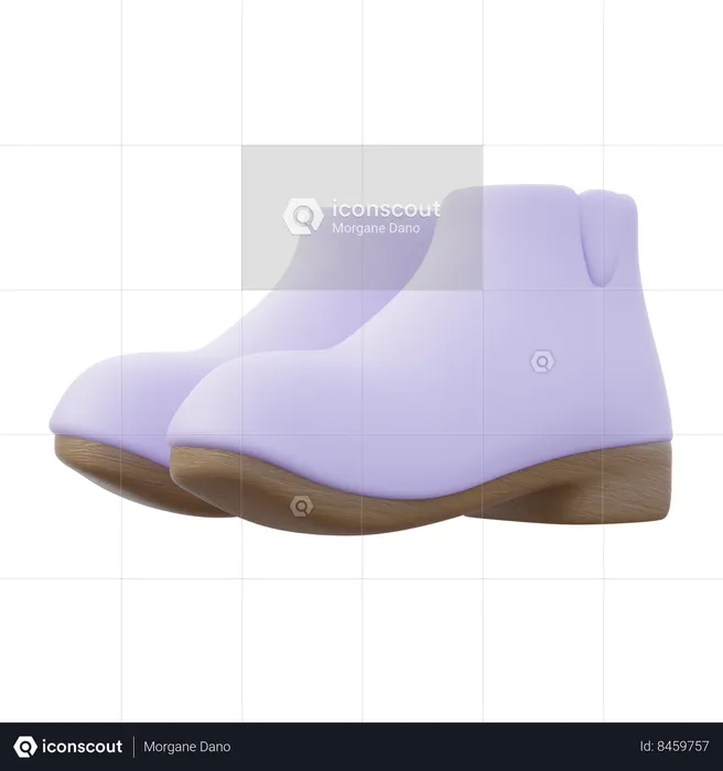 Botas de mujer para todos los días  3D Icon