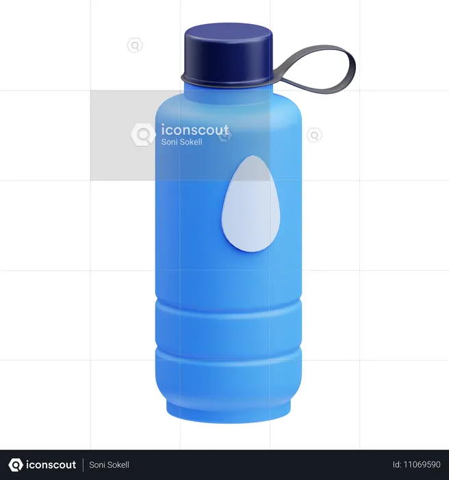 Botella de agua  3D Icon