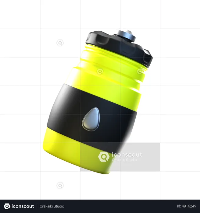 Botella de agua  3D Icon