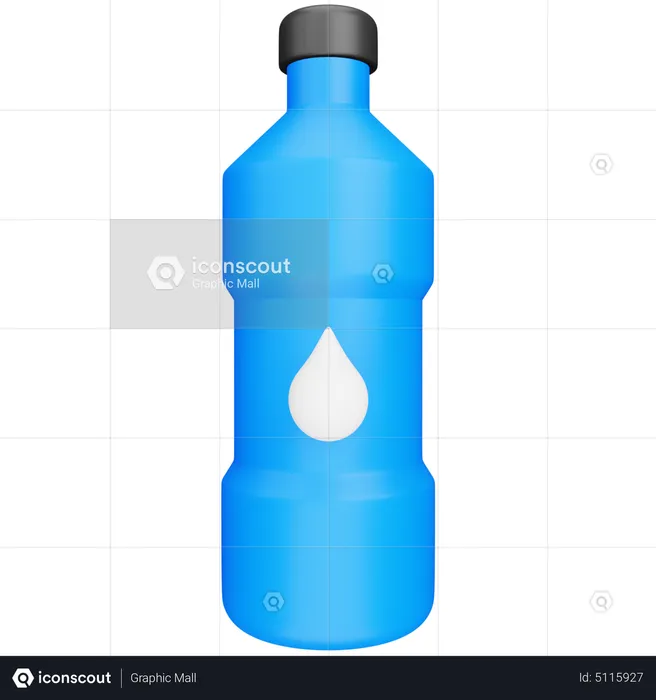 Botella de agua  3D Icon