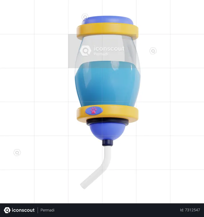 Botella de agua  3D Icon