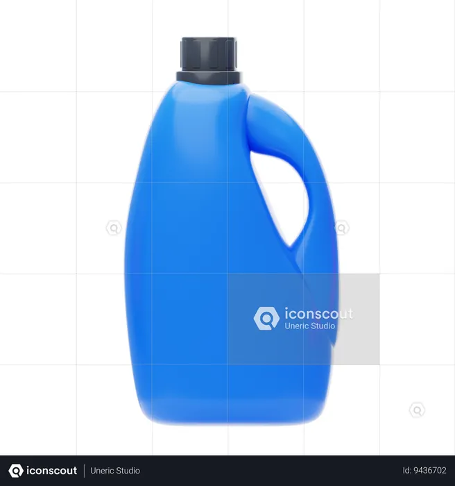 Botella de detergente  3D Icon