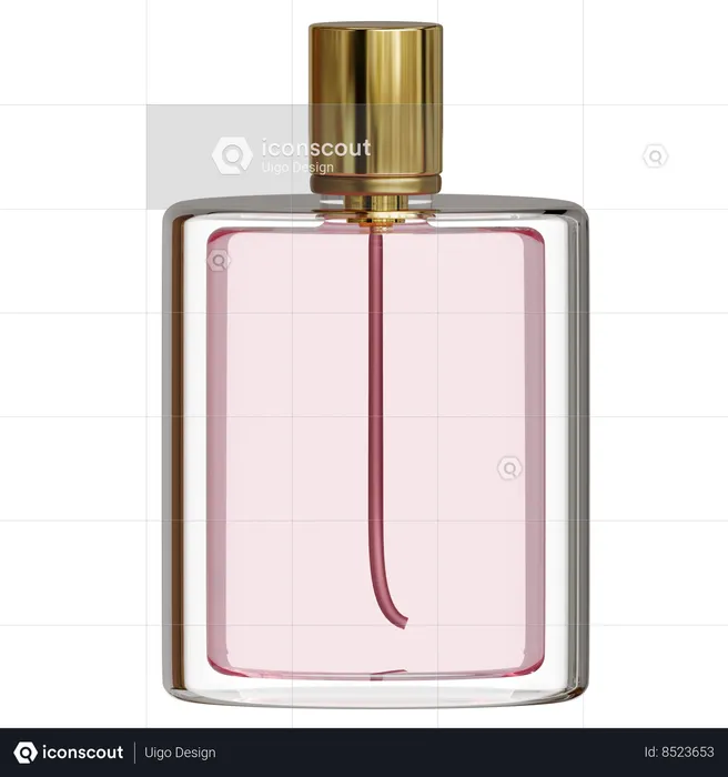 Botella de perfume  3D Icon