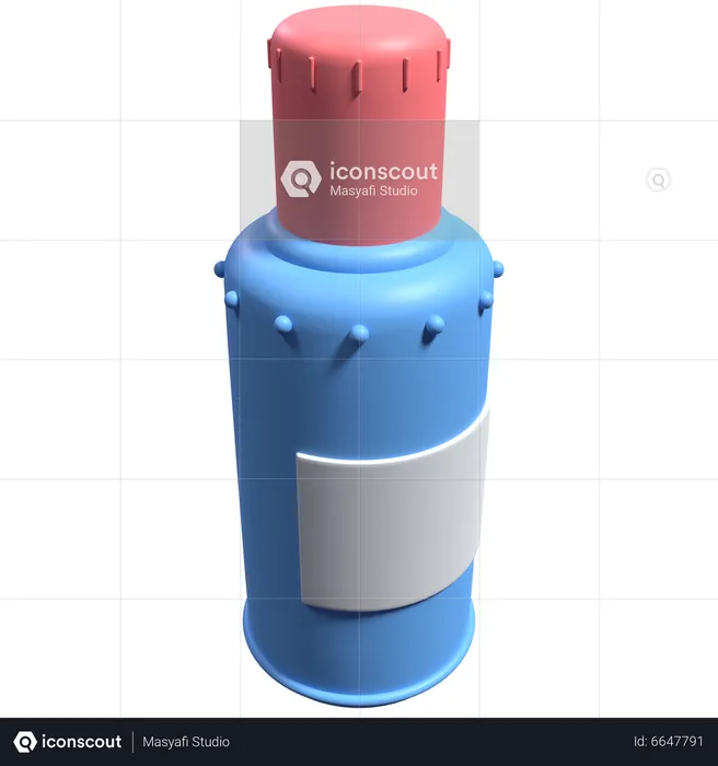 Botella de perfume  3D Icon