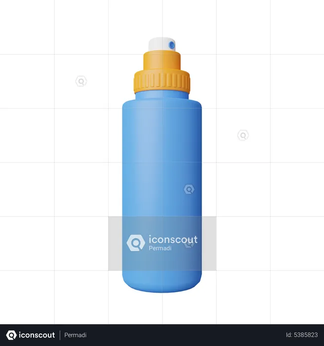 Botella de spray  3D Icon