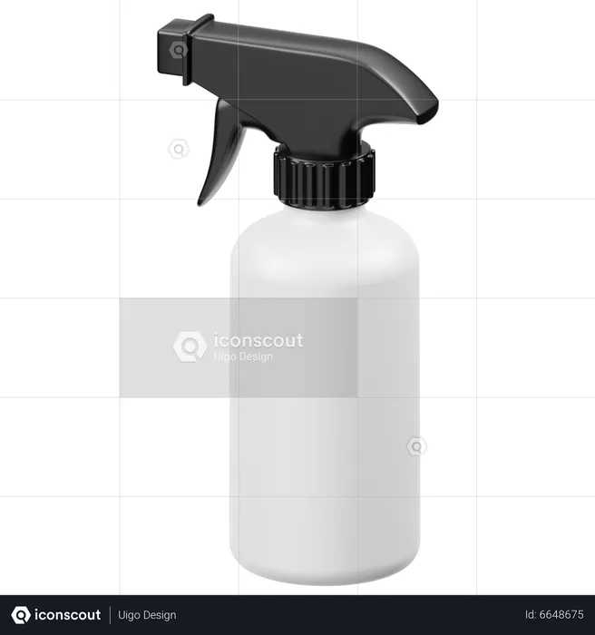 Botella de spray  3D Icon