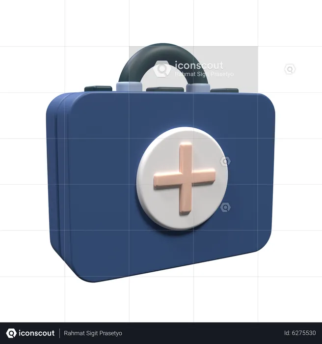 Botiquín médico  3D Icon