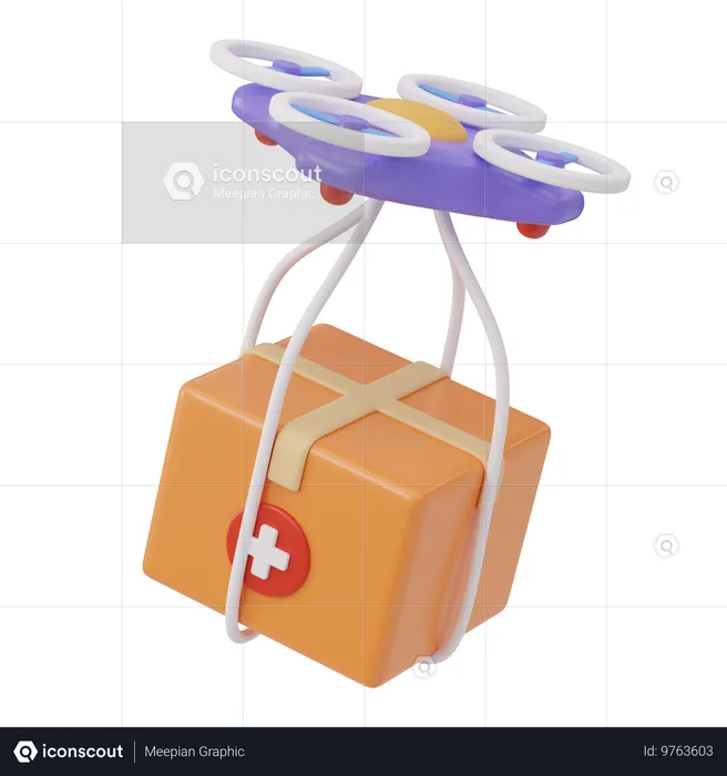 Kit medico donar  3D Icon