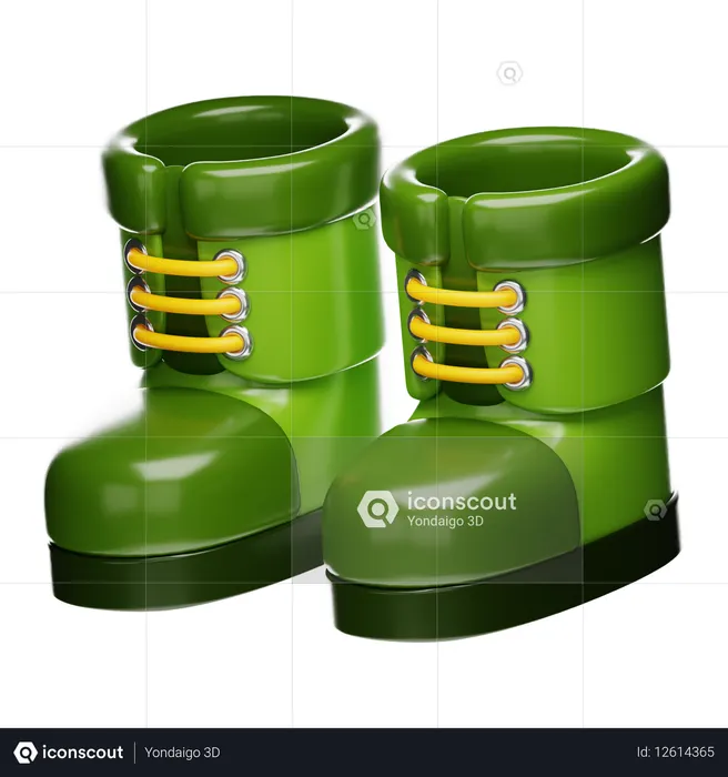 Bottes  3D Icon