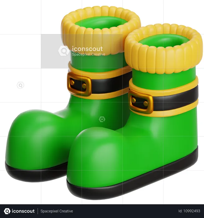 Bottes de lutin  3D Icon