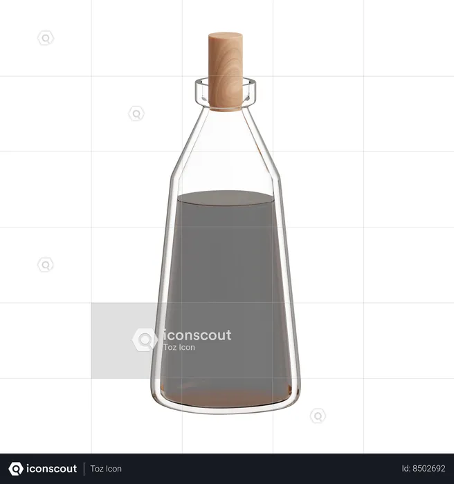 Bottle  3D Icon