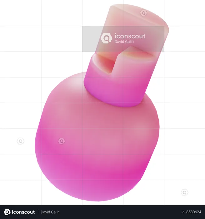 Bottle Abstract Shape  3D Icon