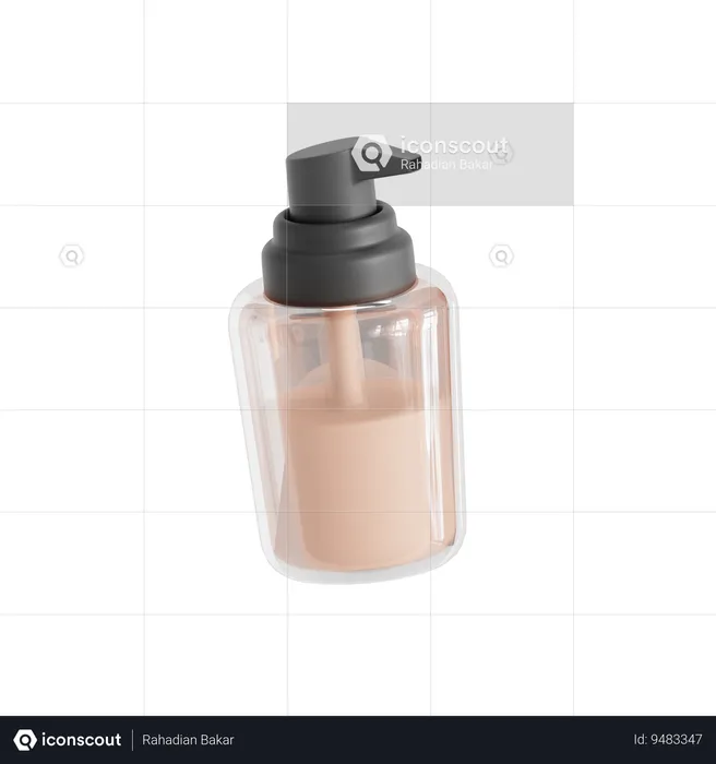Bottle lotion  3D Icon