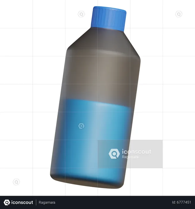 Bottle Water  3D Icon