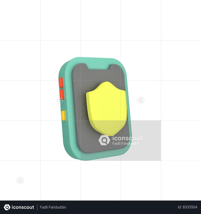 Bouclier  3D Icon