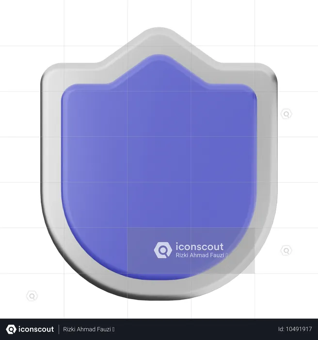 Protection du bouclier  3D Icon